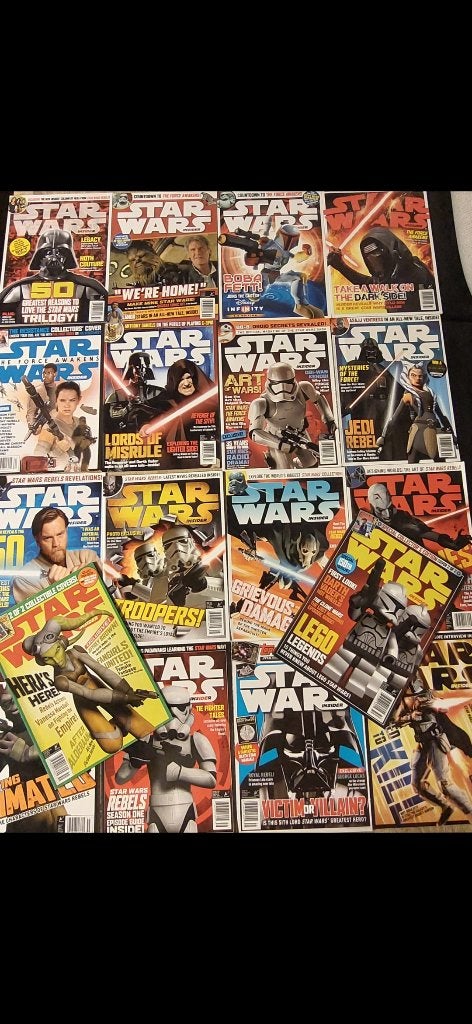 Collection de magazines Star Wars Insider 18x, Enlèvement ou Envoi, Neuf, Autres types
