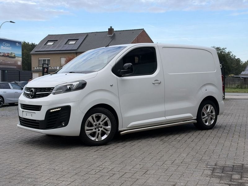 Opel Vivaro Van L1 2.0D 145pk Automaat *Navi*CarPlay*Camera*, Stof, Zwart, Wit, Bedrijf