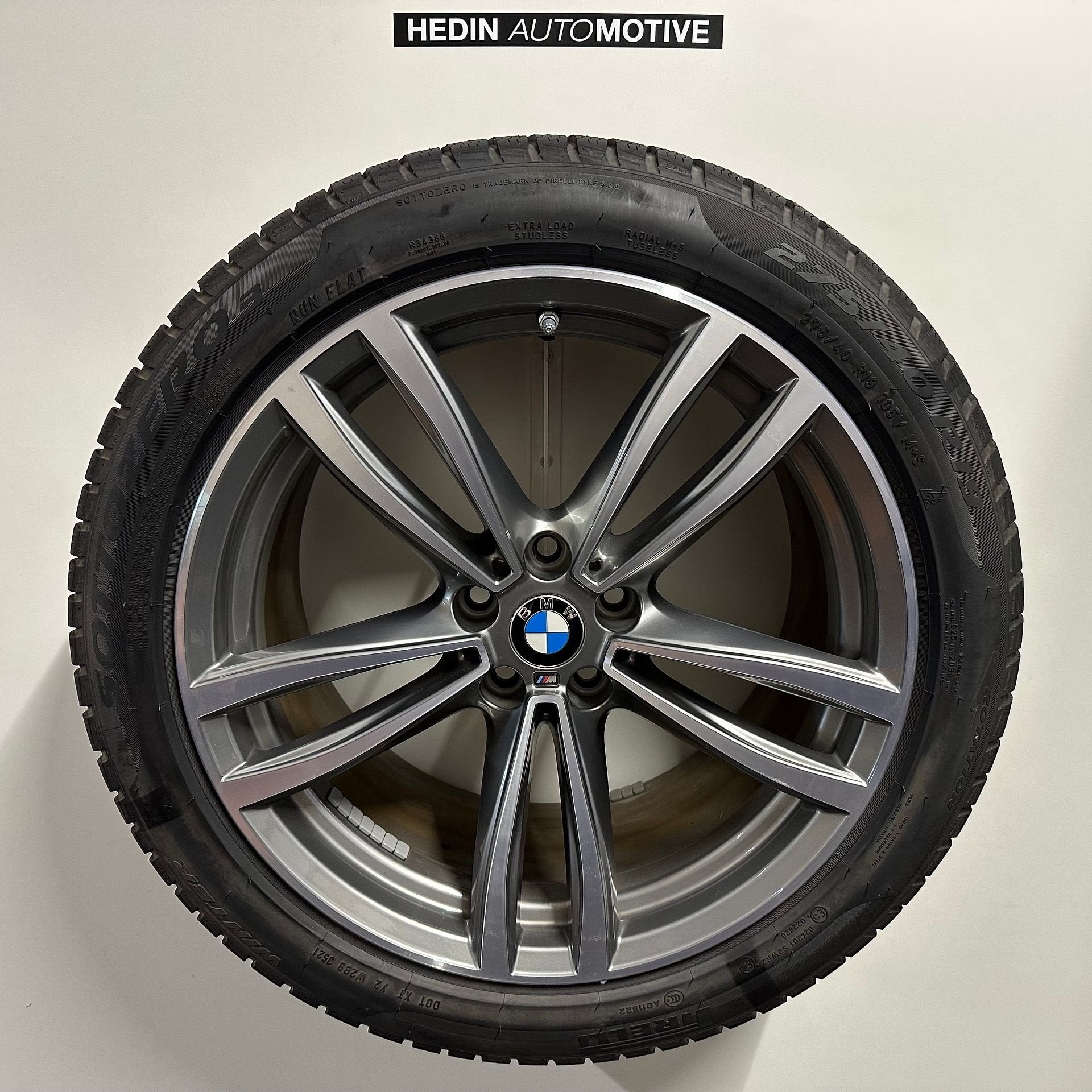 BMW 6GT/-7-serie (G32/G11/G12) Styling 647M RDCI 19'' Winter, Gebruikt, -, -, Banden en Velgen