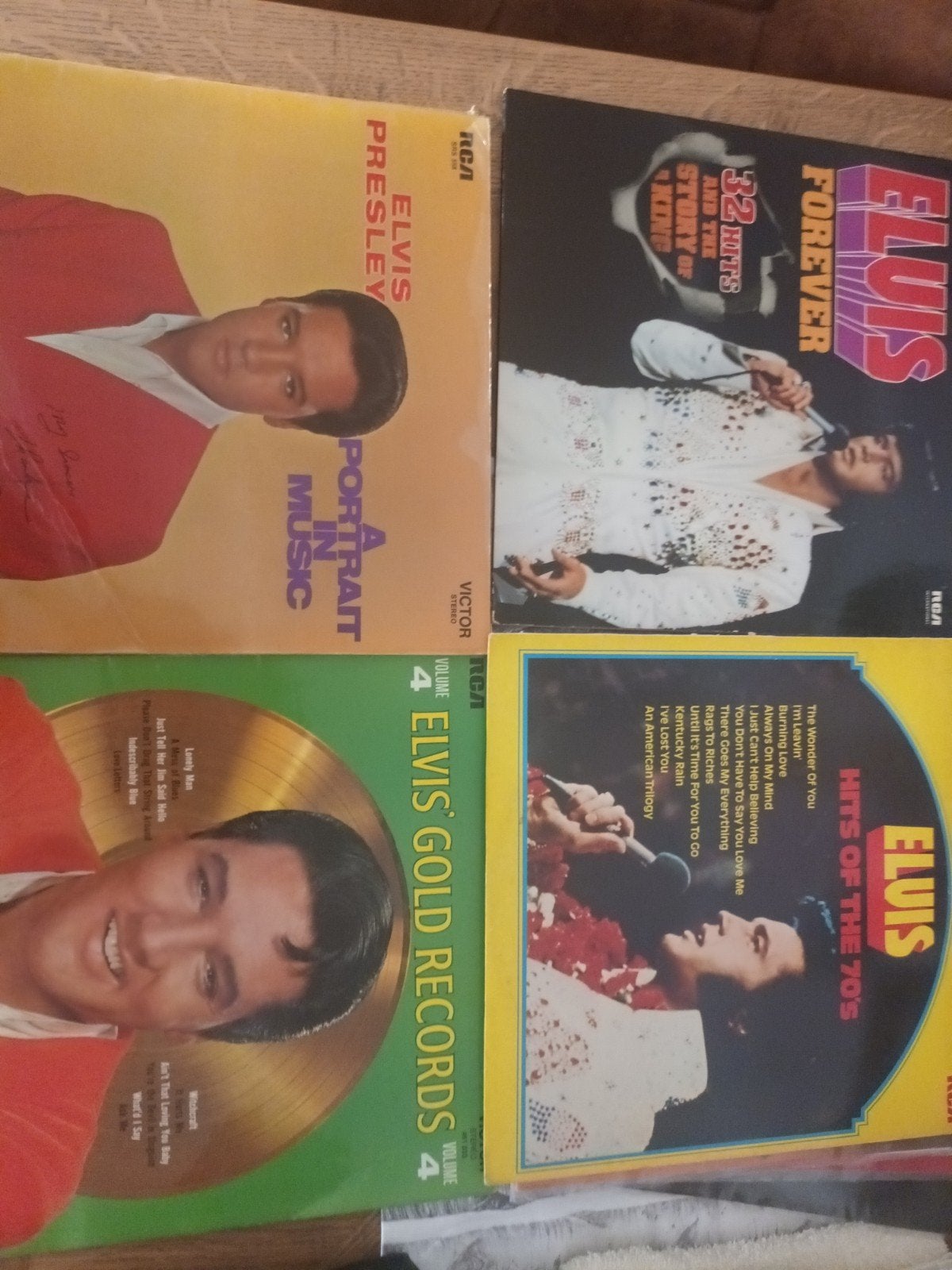 l elvis presley 4 vinyl platen, Ophalen of Verzenden