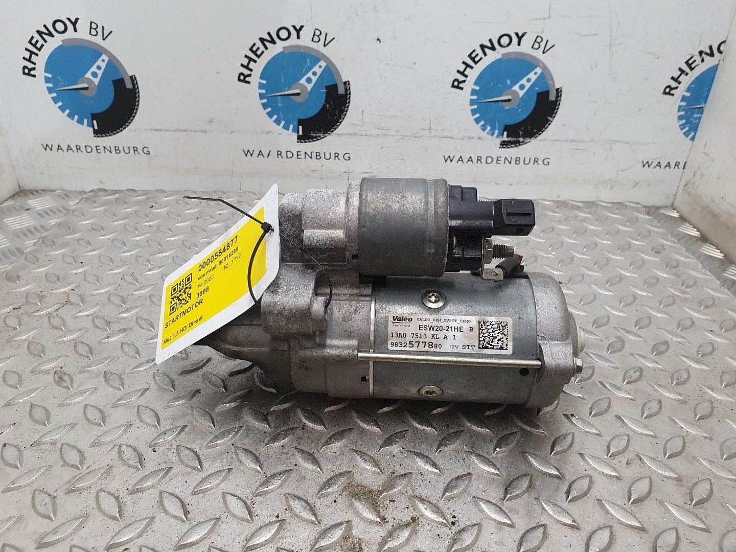 PEUGEOT 3008 GT LINE STARTMOTOR 2020, Enlèvement ou Envoi, Utilisé, ARN reconnu