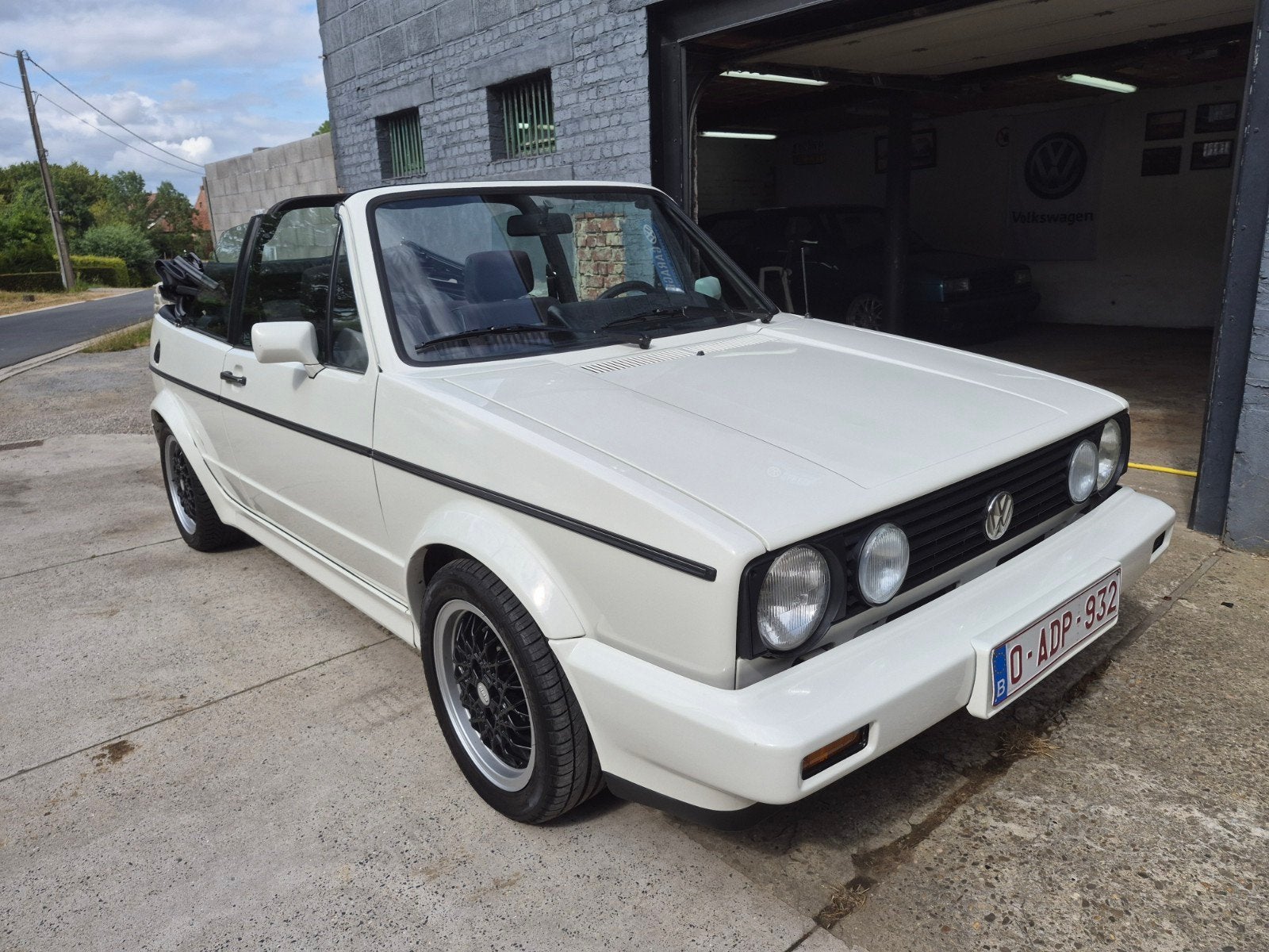 Golf 1 cabrio, Achat, Cabriolet, Boîte manuelle, Noir