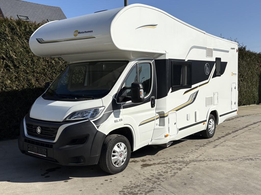 Fiat Ducato Benimar Sport 323 7 Zitplaatsen (bj 2022), Caravans en Kamperen, Alkoof, Bedrijf, Elektrische ramen, Airbags