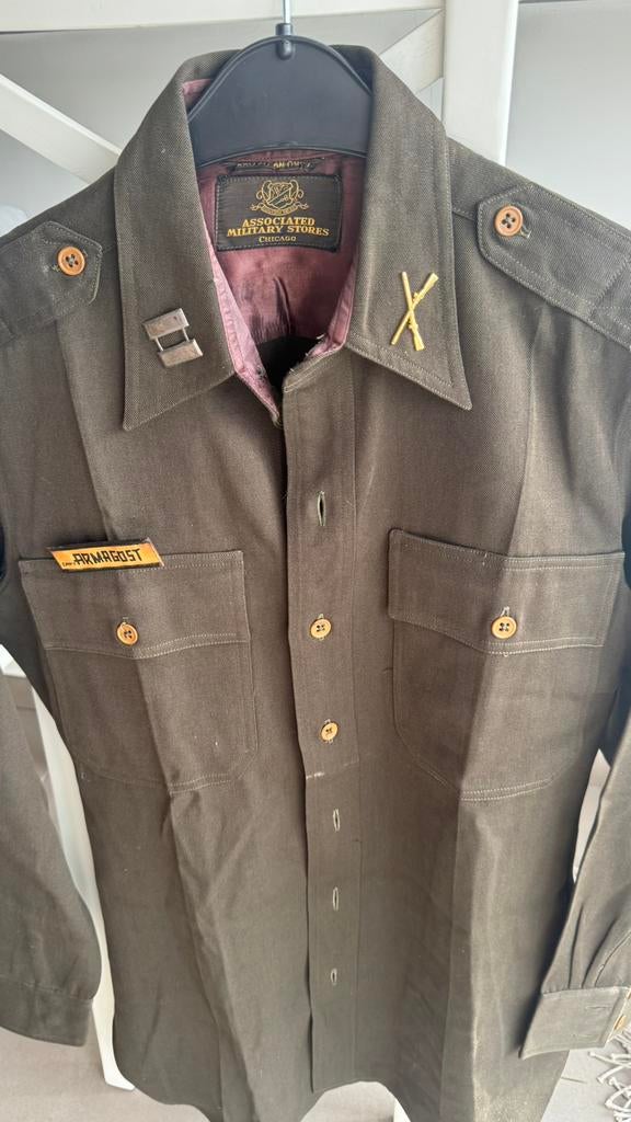 Chemise US, Collections, Enlèvement ou Envoi, Armée de terre