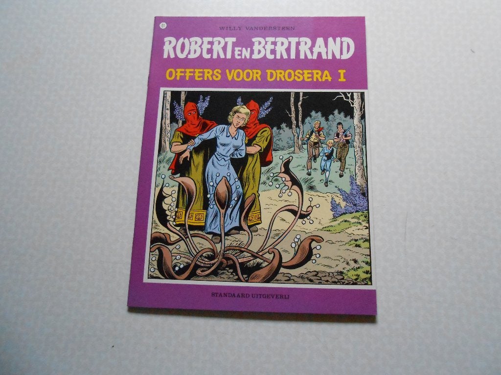 Robert en Bertrand 61 Offers voor Drosera I 1985 1 ste druk., Willy Vandersteen, Eén stripboek, Nieuw, Ophalen of Verzenden