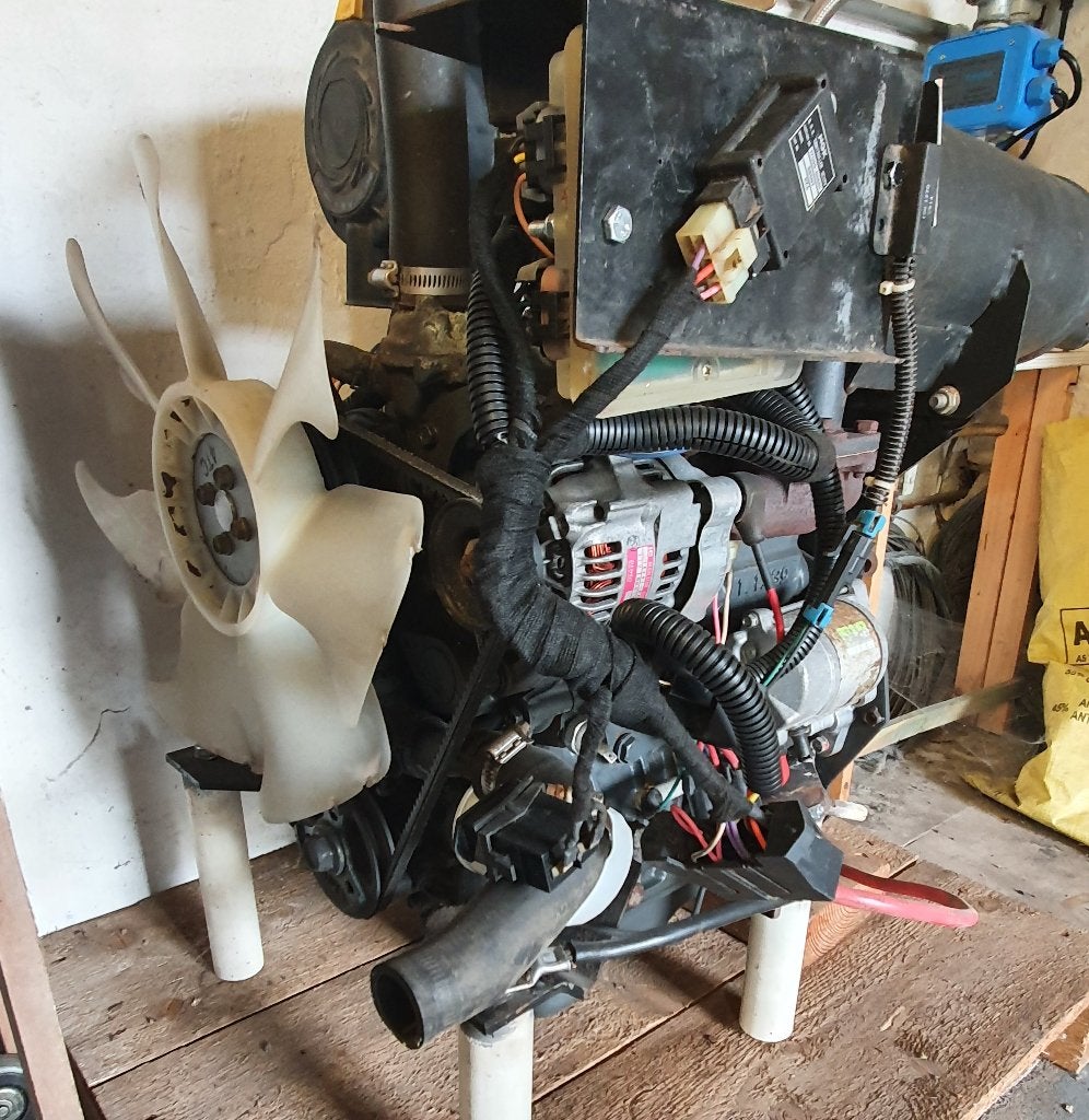 Kubota D1105, Enlèvement
