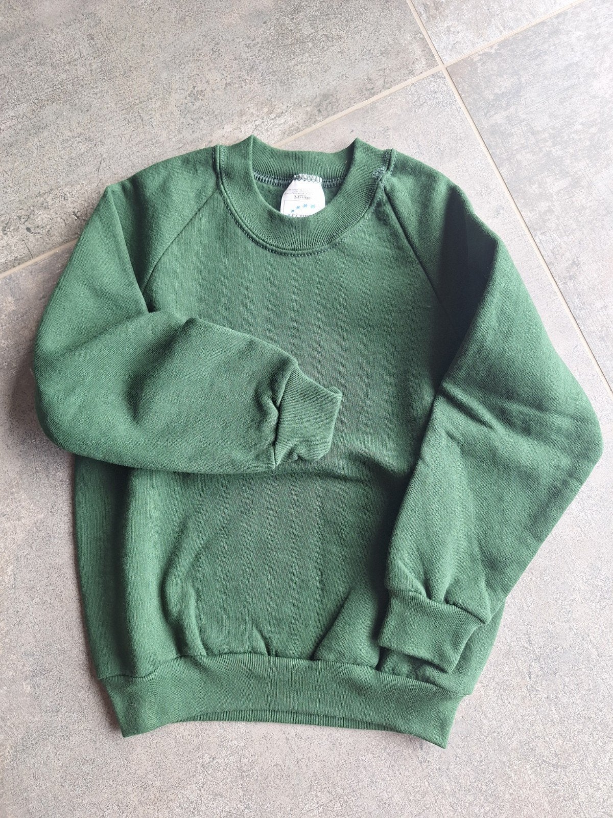 pull vert scout 116cm, Ophalen, Zo goed als nieuw, Kleding