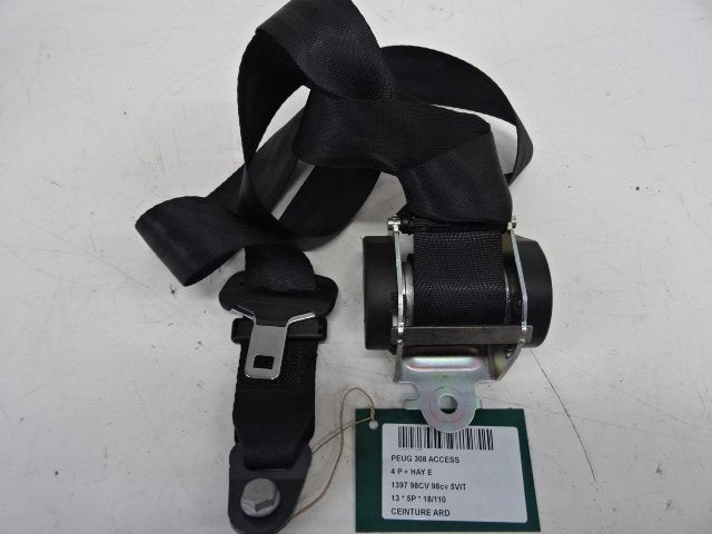 CEINTURE DE SECURITE ARRIERE DROITE Peugeot 308 (4A / C), Utilisé, Peugeot
