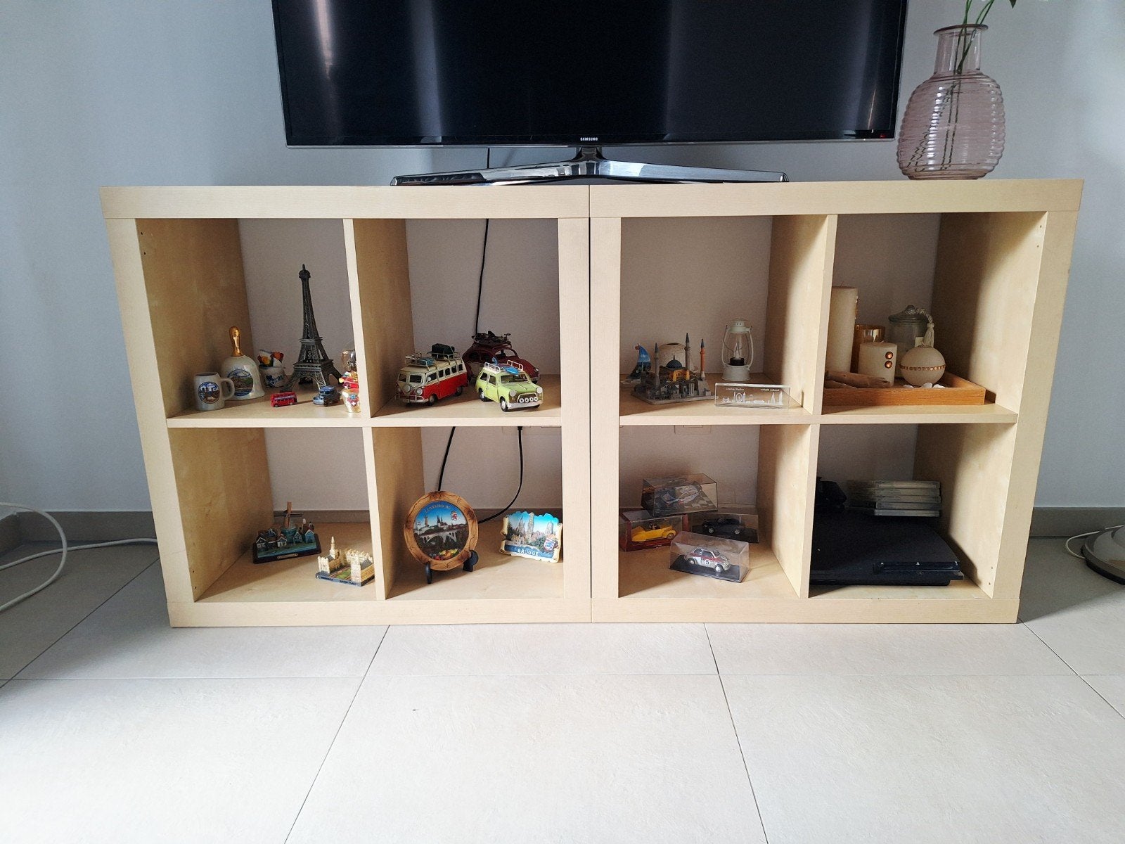 Ikea Kallax open kast 2x, Enlèvement, Utilisé, Kallax