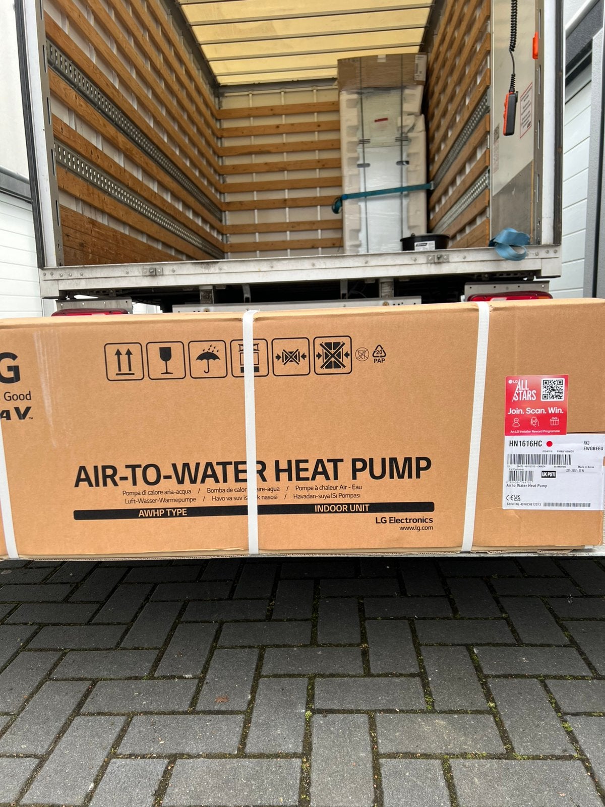 LG 14kw warmtepomp HN1616HC nieuw in verpakking, Ophalen, Hoog rendement (Hr), Overige typen, Nieuw