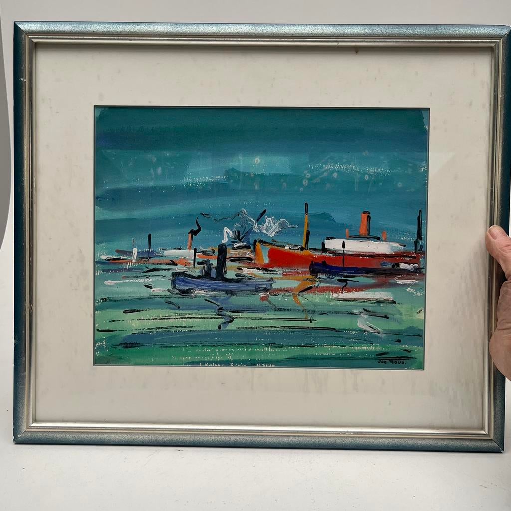 Joz mous, Antiek en Kunst, Kunst | Schilderijen | Klassiek, Ophalen