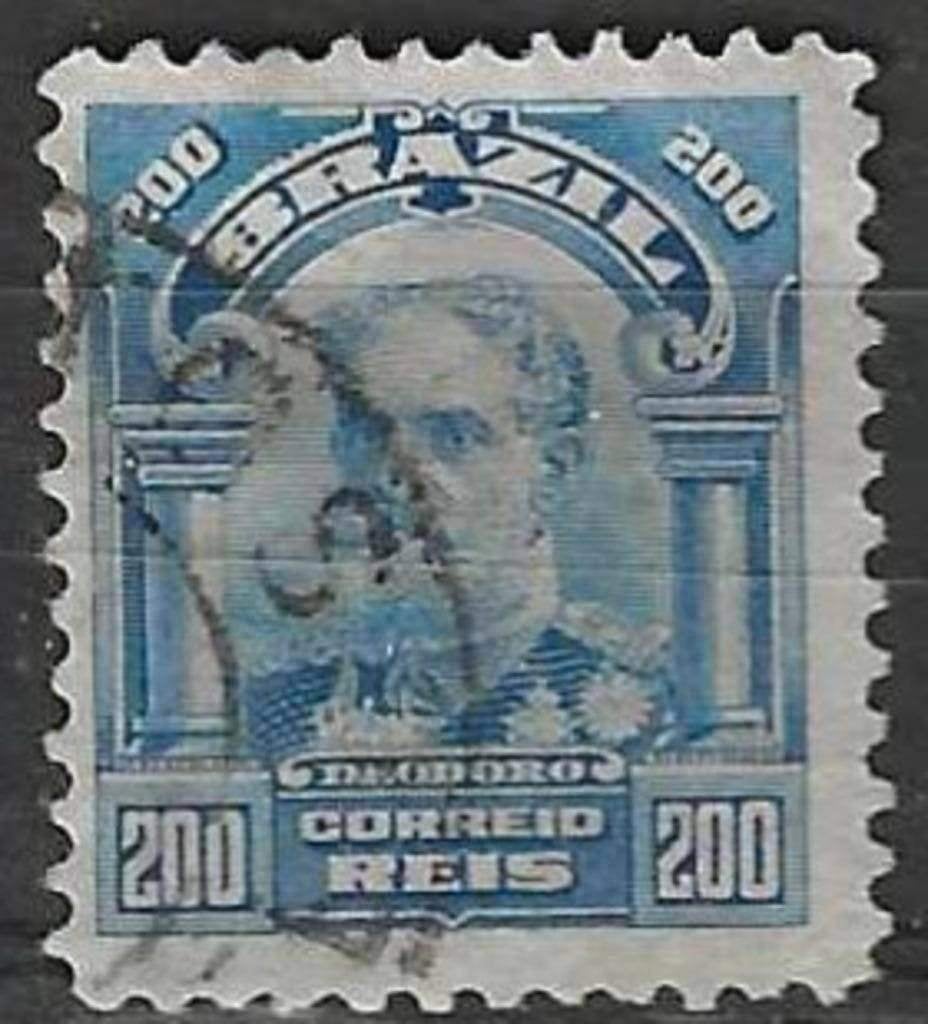 Brazilie 1906/1915 - Yvert 132 - Deodoro da Fonseca (ST), Postzegels en Munten, Verzenden, Gestempeld