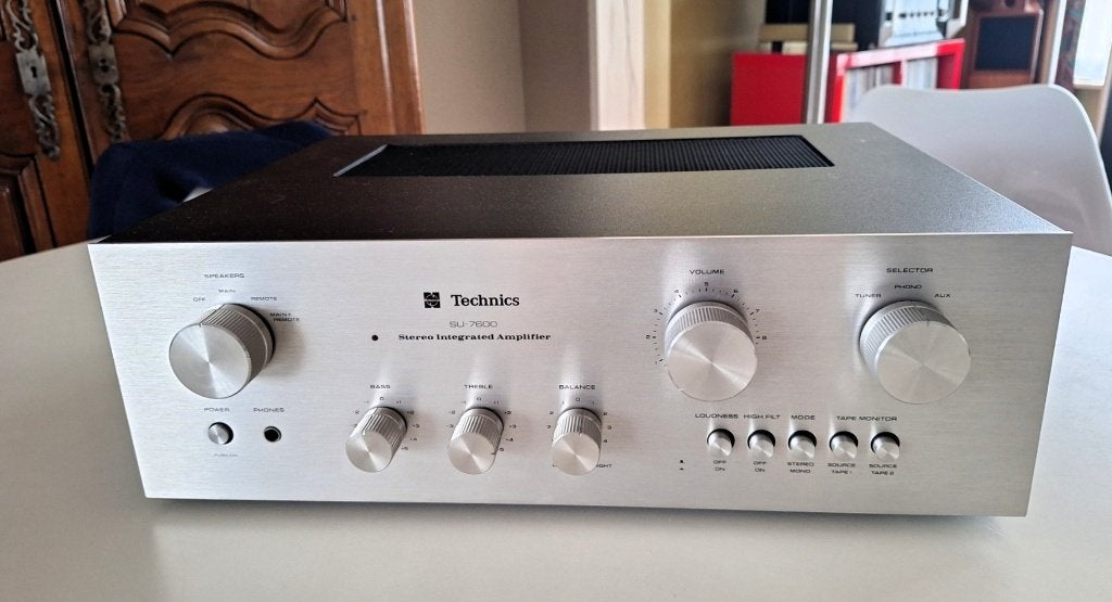 Vintage versterker Technics SU-7600 in top staat !, Audio, Tv en Foto, Versterkers en Ontvangers, Overige merken, Refurbished