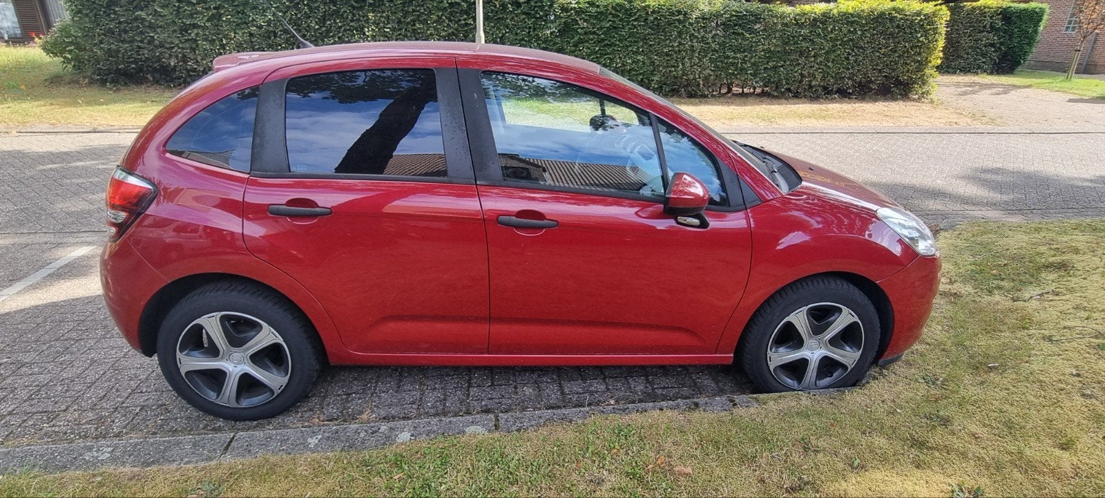 te koop c3, Auto's, Handgeschakeld, 5 deurs, Particulier, Rood