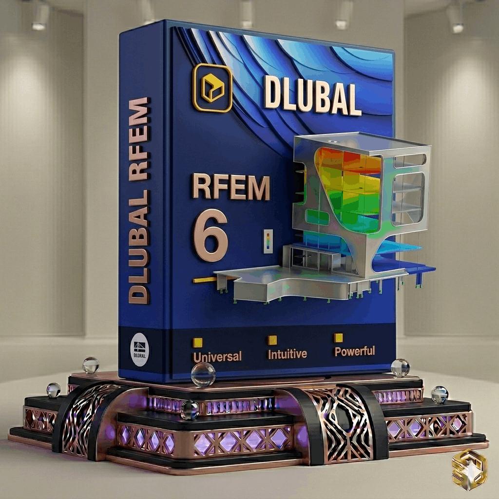 Dlubal RFEM 6.04 – Geavanceerde constructie analyse, Computers en Software, Ontwerp- en Bewerkingssoftware, Ophalen, Nieuw, Windows