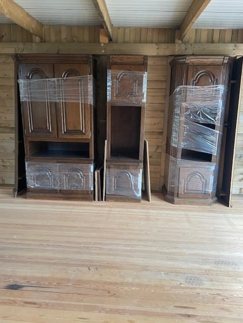 wandkast eik, Huis en Inrichting, Kasten | Wandmeubels, Ophalen, Gebruikt, Eikenhout, Met deur(en)