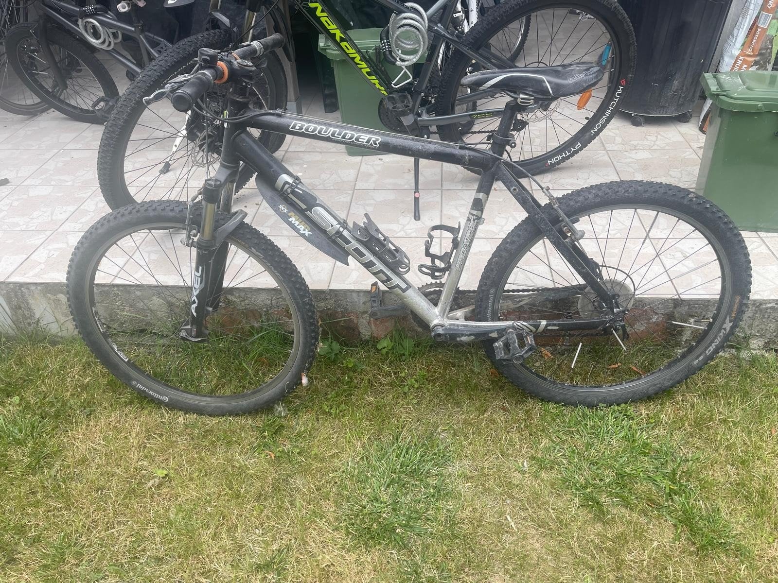 Vélo VTT Scott, Enlèvement