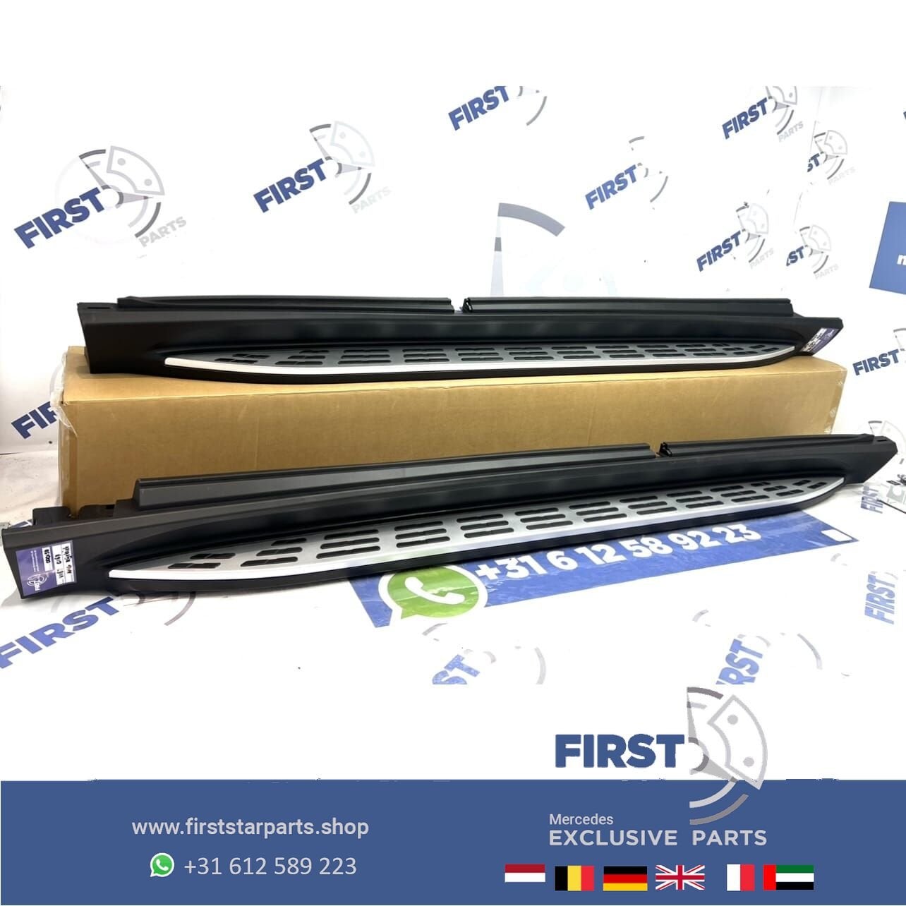 Mercedes GLE W167 V167 Zijskirt Treeplanken Side Steps Set L
