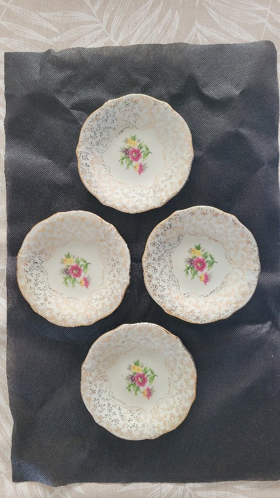 antieke porseleinen schaaltjes, Antiek en Kunst, Ophalen of Verzenden