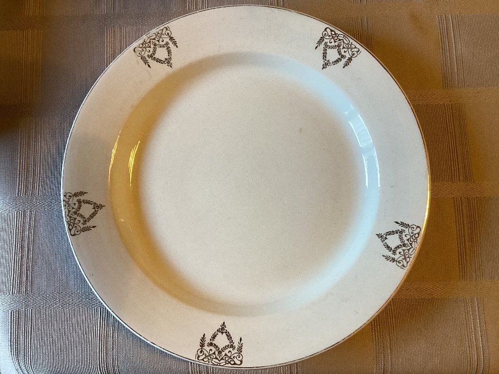 Groot rond serveerbord Nimy, Enlèvement