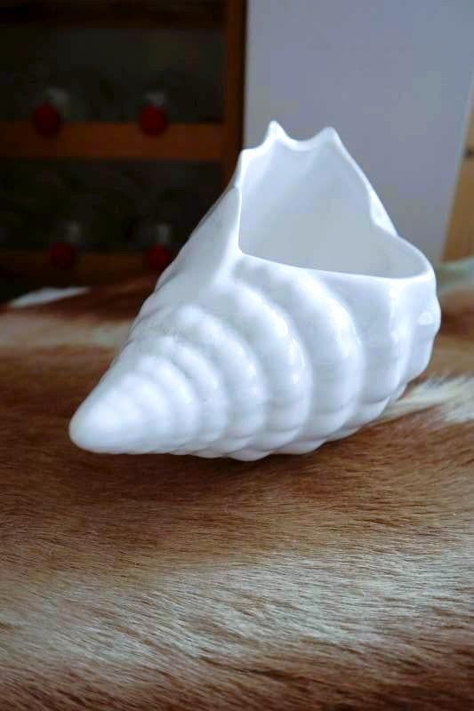 zee schelp serveer schaal glazen kom, Enlèvement ou Envoi, Comme neuf, Verre, Balance ou Balances