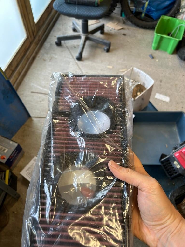 K&N Luchtfilter LC8 Adventure 990, Motoren, Ophalen, Gebruikt