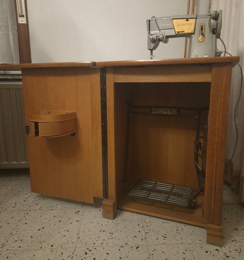 SINGER 328K NAAIMACHINE, Hobby en Vrije tijd, Naaimachines en Toebehoren, Ophalen, Zo goed als nieuw, Naaimachine, Singer
