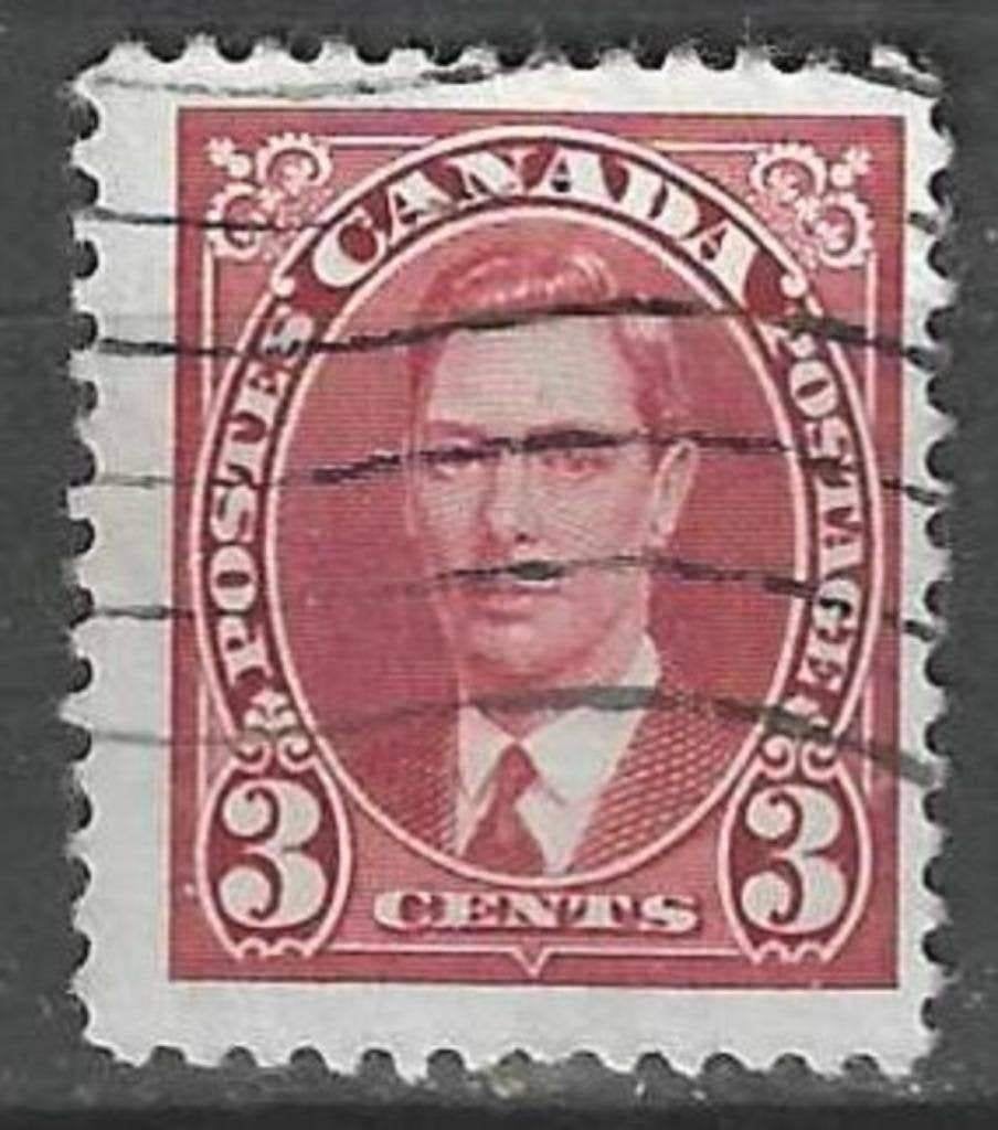 Canada 1937 - Yvert 192 - Roi George VI (ST), Envoi, Affranchi