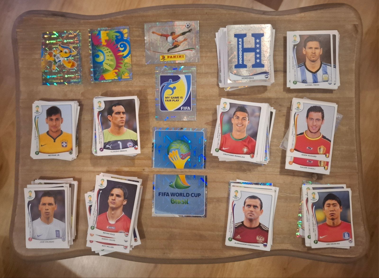 Panini complete set Brazilië 2014 brasil 640 afbeeldingen vo, Ophalen of Verzenden