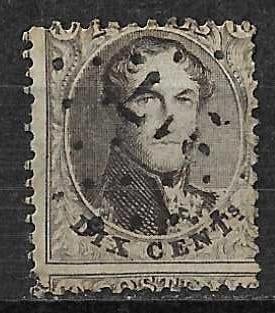 België OPC 14A Koning Leopold I, Ophalen of Verzenden, Gestempeld, Koninklijk huis