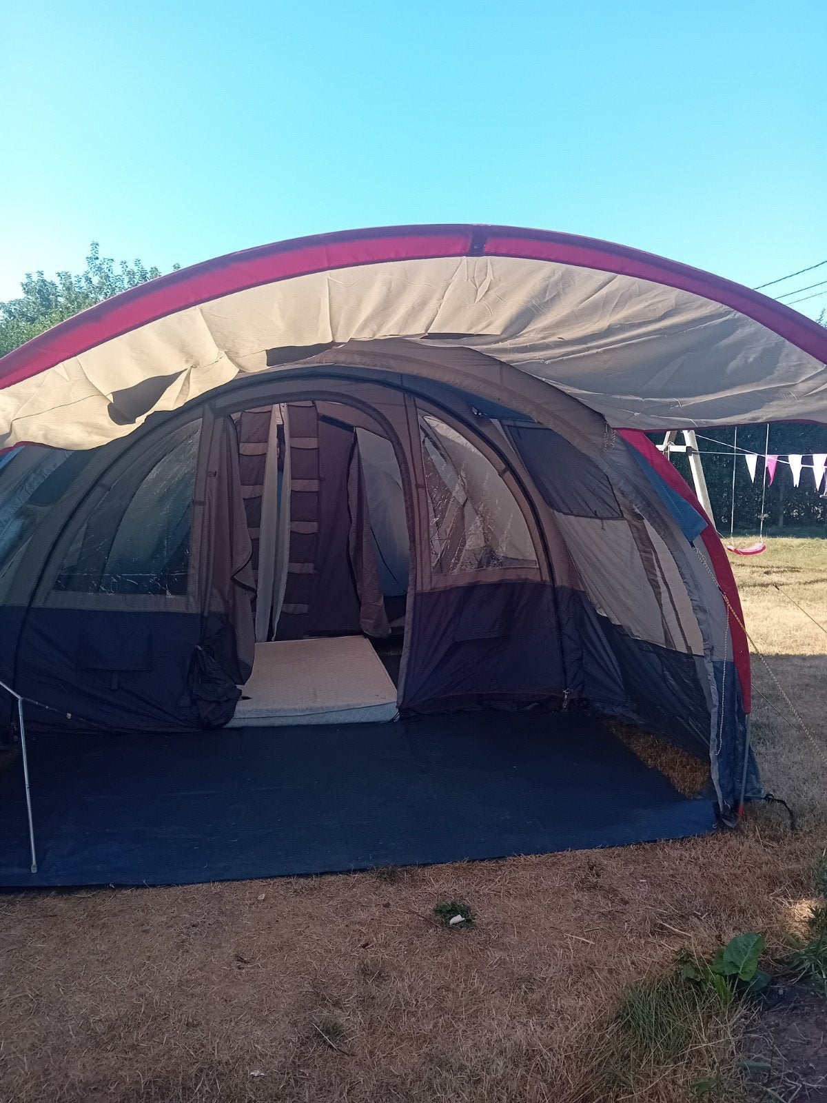 tent 4 tot6 personen, Caravans en Kamperen, Tenten, Ophalen, Zo goed als nieuw
