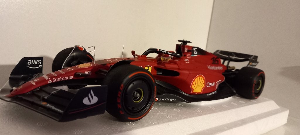 1/18 Ferrari F1-75 Charles Leclerc winner Bahrain GP 2022, Enlèvement ou Envoi, Neuf, Voiture, Autres marques