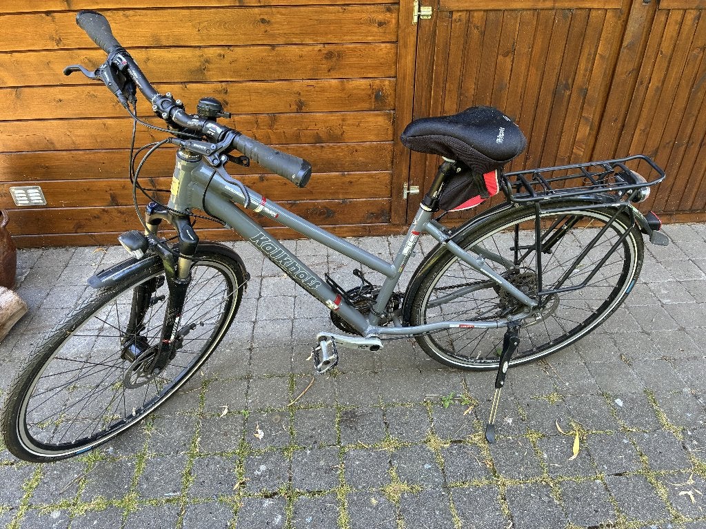 kalkhof vrouwenfiets, Fietsen en Brommers, Fietsen | Dames | Damesfietsen, Gebruikt, Versnellingen, Schijfrem, Ophalen