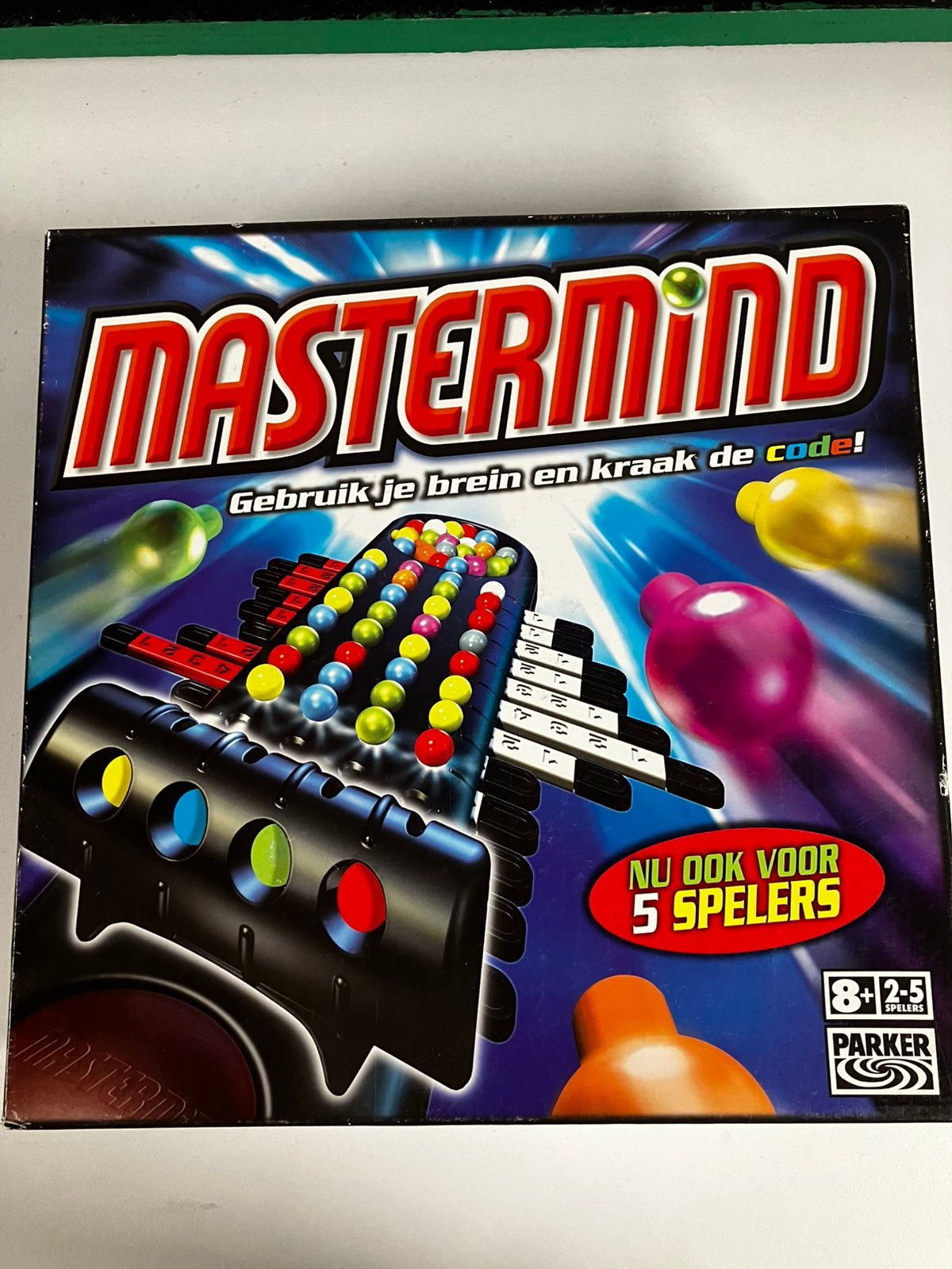Mastermind, spel van Parker, tot 5 spelers., Hobby & Loisirs créatifs, Enlèvement ou Envoi, Utilisé