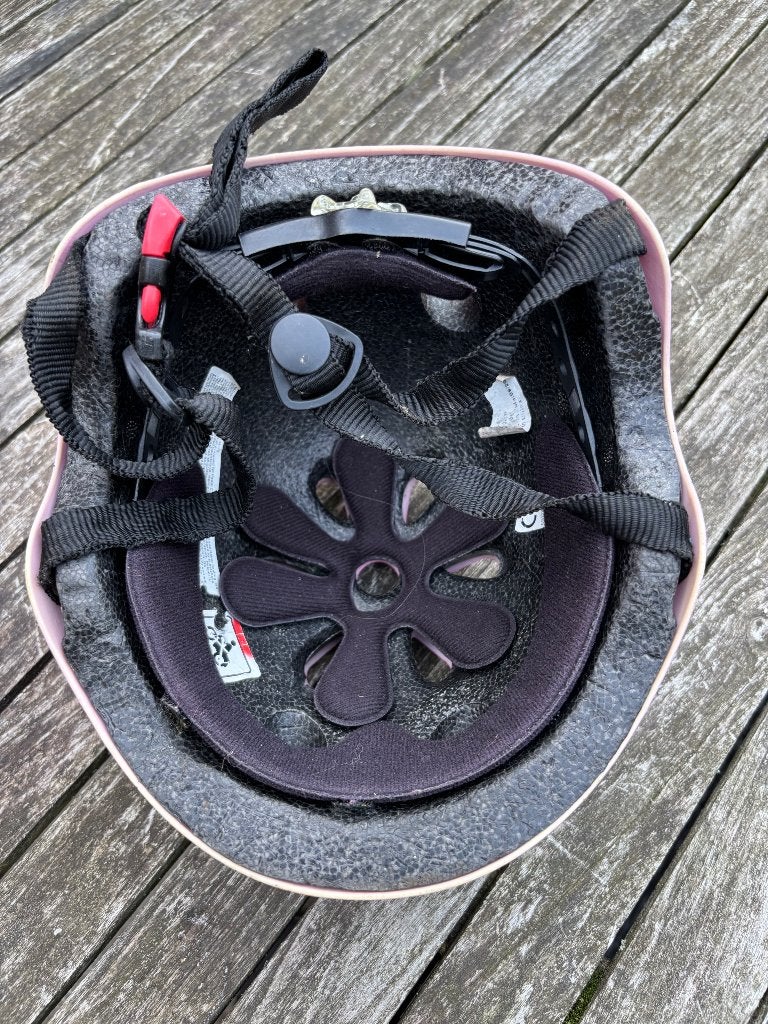 Kinderen fietshelm, Fietsen en Brommers, Gebruikt, Jongen of Meisje, Ophalen, XS