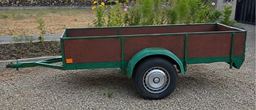 aanhangwagen, Ophalen, Gebruikt