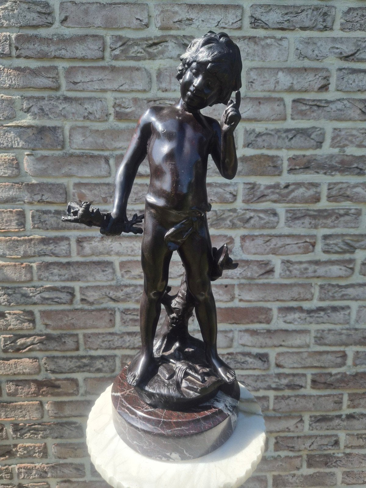 Le Charmeur (+sokkel), Antiek en Kunst, Ophalen