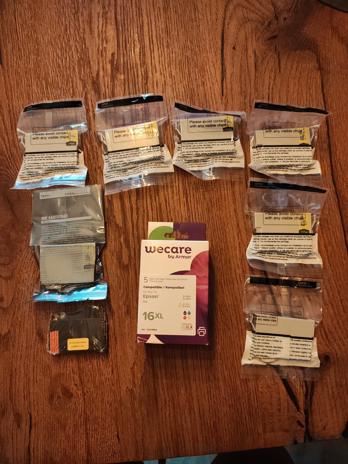 Cartridges voor epson, Ophalen