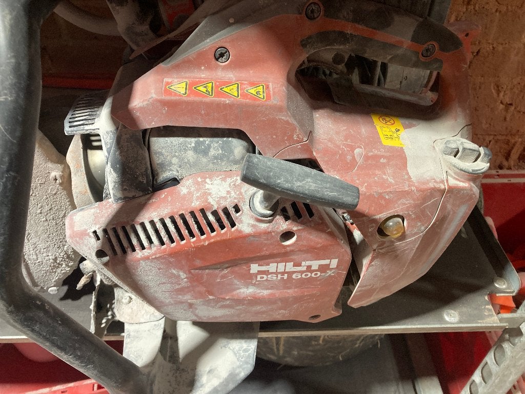 hilti betonzaag, doorslijper, Doe-het-zelf en Bouw, Ophalen, Gebruikt