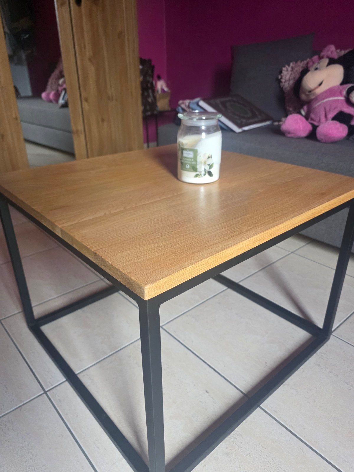 Table basse, Maison & Meubles, Tables | Tables de salon, Enlèvement, Chêne