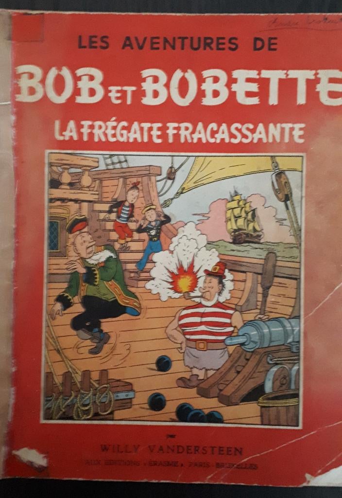 Het verpletterende quadrichromy fregat, Willy Vandersteen, Eén stripboek, Ophalen, Gelezen