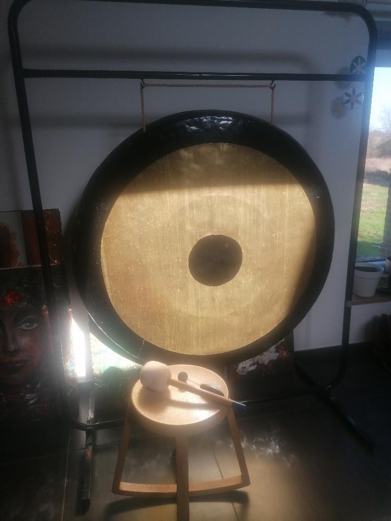 à cède cer magnifique  et très grand Gonge, Musique & Instruments, Percussions, Utilisé, Autres types, Enlèvement