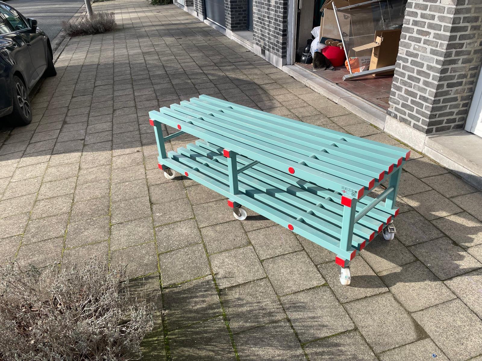 Rek op wielen, Huis en Inrichting, Ophalen, Zo goed als nieuw
