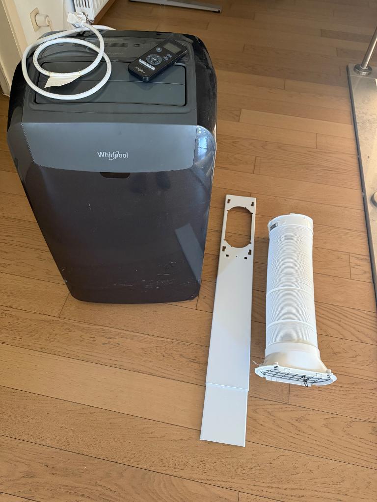 Mobiele airco Whirlpool PACB212HP, Elektronische apparatuur, Airco's, Ophalen, Minder dan 60 m³, 2 snelheden, Timer
