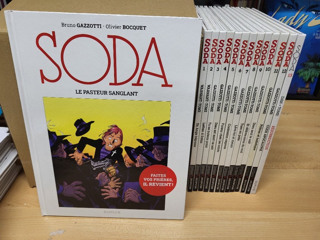 Soda : Collection complète tomes 1 à 13 +13 Bis ., Série complète ou Série, Enlèvement, Comme neuf