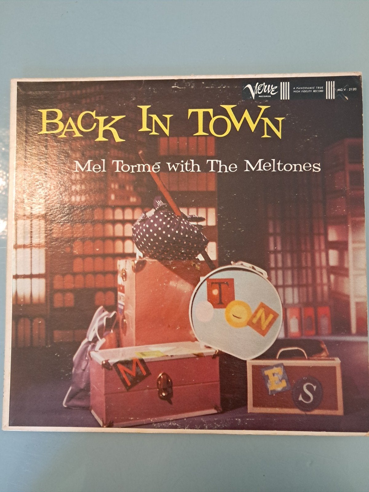 Back in town.mel torme" with the meltones(Verve records)jazz, Cd's en Dvd's, Vinyl | Jazz en Blues, Verzenden, Zo goed als nieuw
