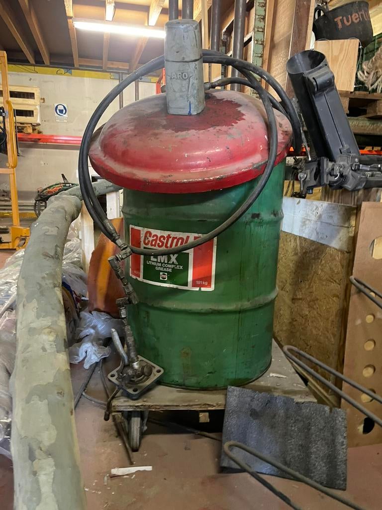 Machine vet, Ophalen, Zo goed als nieuw