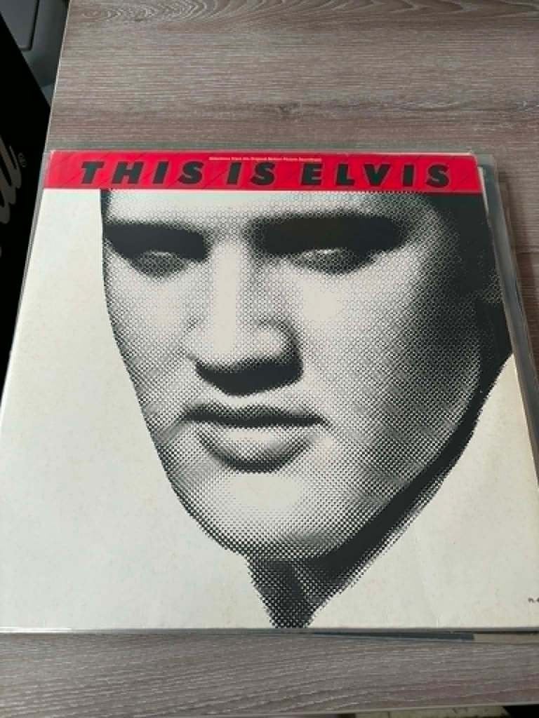 Elvis dubbel lp, This is Elvis, Nederlandse persing, black, 12 pouces, Enlèvement ou Envoi, Rock 'n' roll, Comme neuf