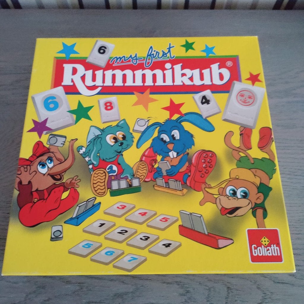 My First Rummikub, Hobby en Vrije tijd, Gezelschapsspellen | Bordspellen, Een of twee spelers, Ophalen of Verzenden, Gebruikt