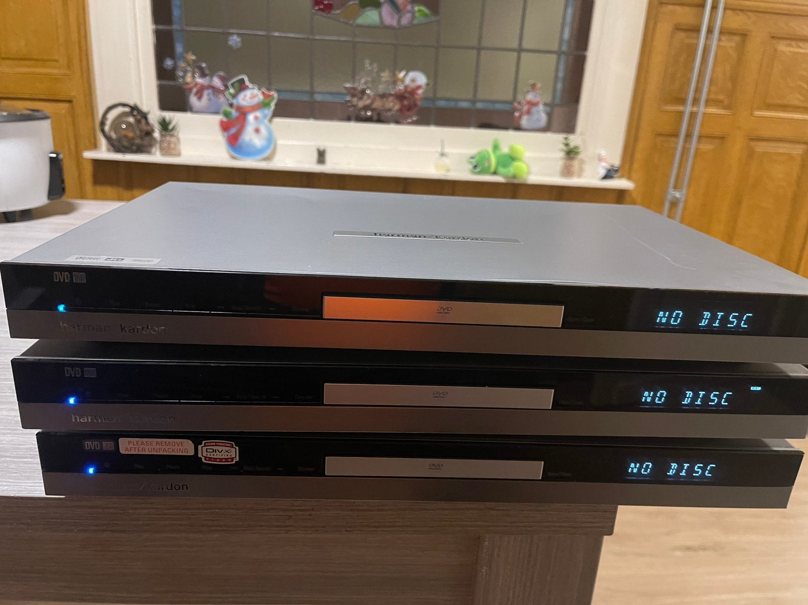 Lecteurs DVD Lot Harman/Kardon (3 pièces), Enlèvement, Comme neuf, Lecteur DVD